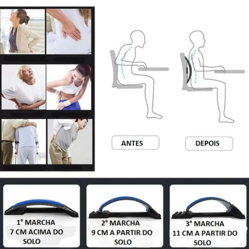 SpineLigth - Maca Ortopédica de Alinhamento Lombar